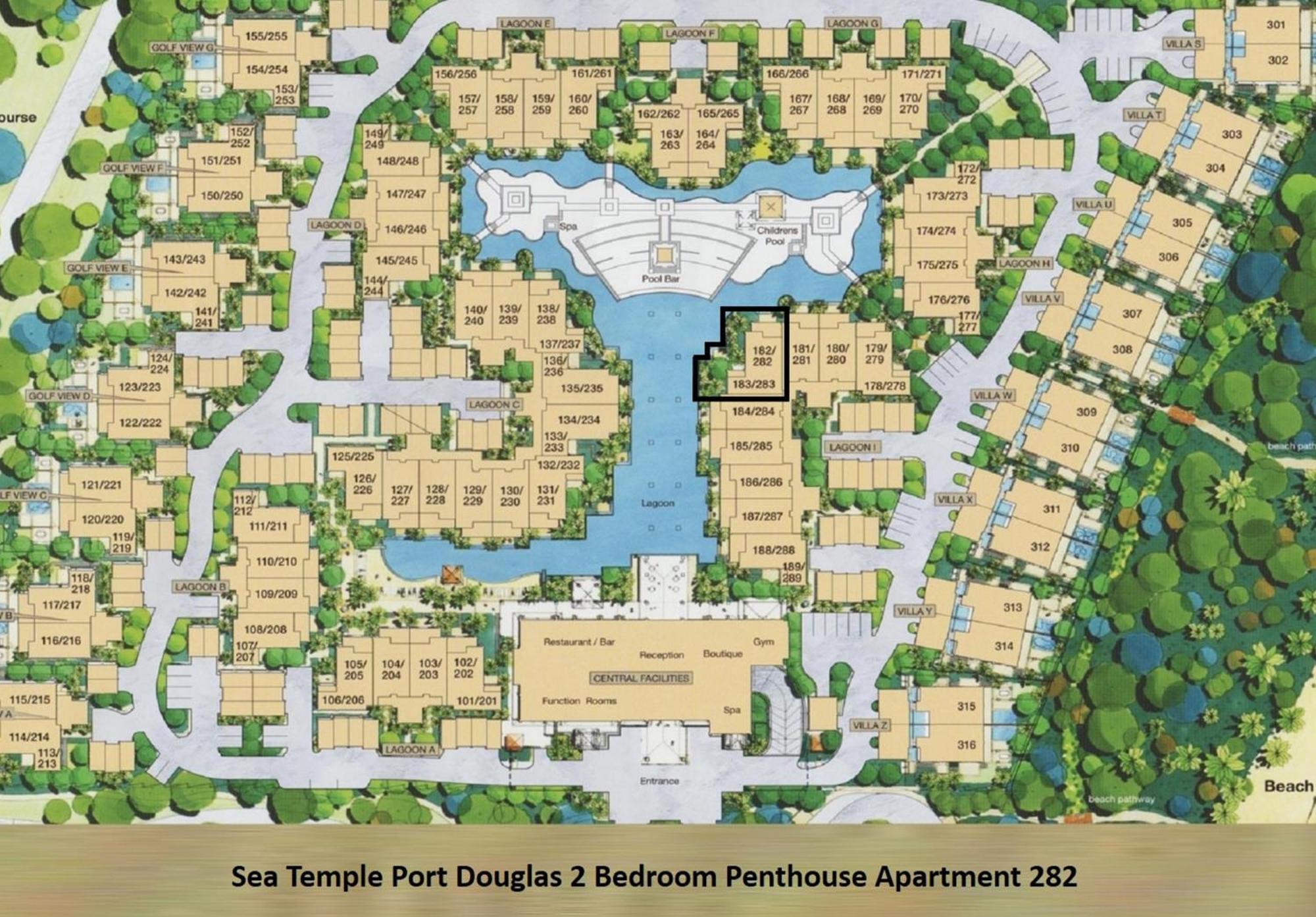 Luxury Apartments At Temple Resort And Spa Port Douglas Ruang foto